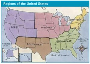 Regions of the US